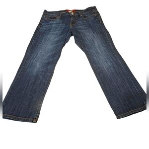 Lucky Brand Sweet N Crop Women's Jeans Size 8/29 Medium Blue Length 33 Width 17